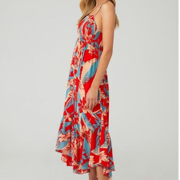 Free People Heat Wave Summer Midi Dress - Picture 3 of 7